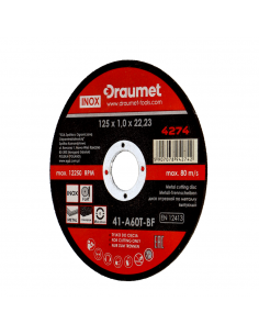 Δίσκος inox DRAUMET 4274 125X1