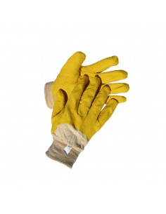 Γάντια κίτρινα πέτρας